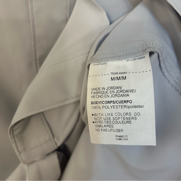 Under Armour UPF 30 Drift Tide 2.0 Fitted Performance Button-Down Shirt HaloGray - Picture 8 of 9